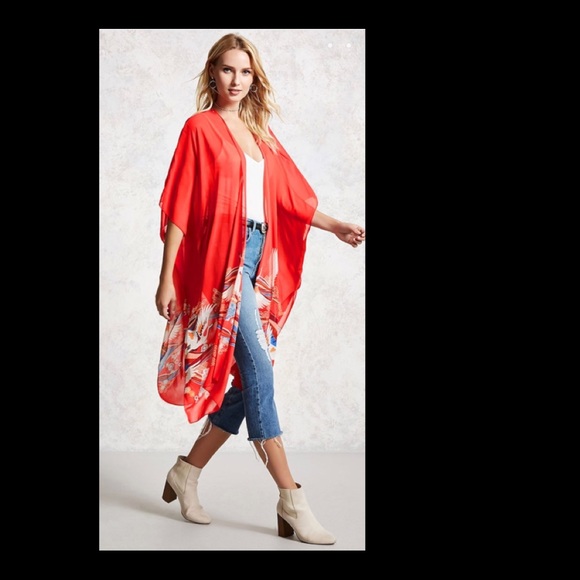 Tops - 🎉Host Pick🎉Printed open kimono